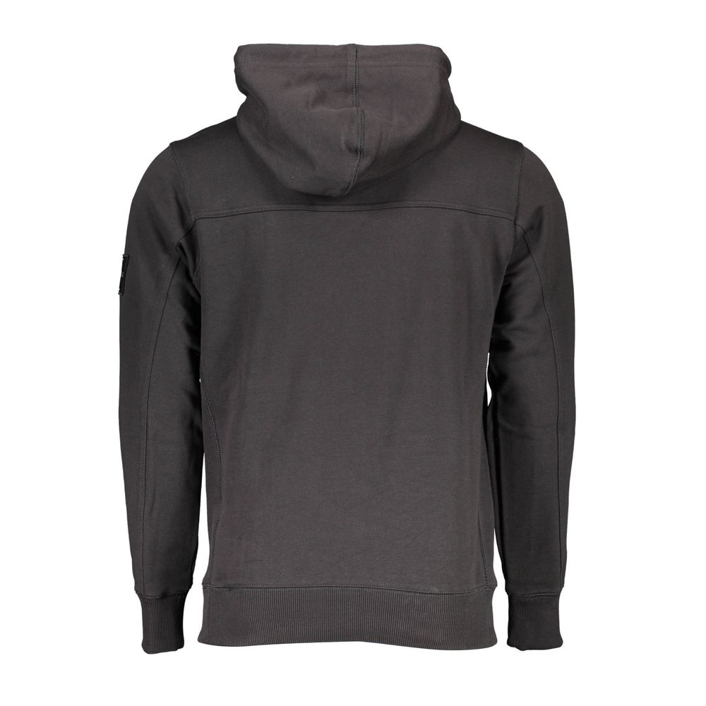 Calvin Klein Black Cotton Men Sweatshirt | Regal Royce
