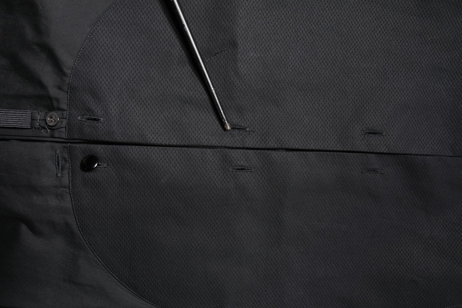 Emporio Armani Black Cotton Long Sleeves Formal Dress Shirt | Regal Royce