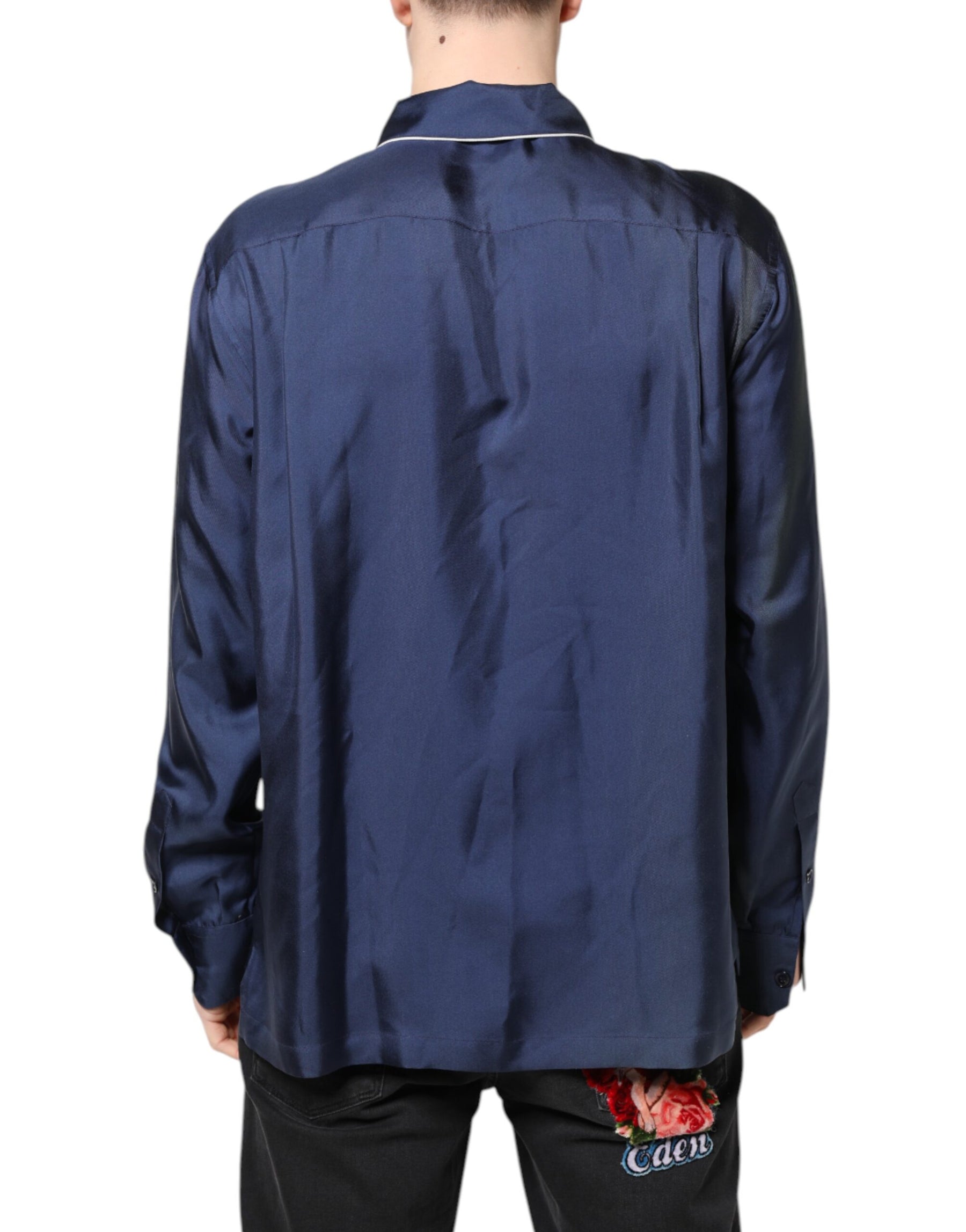 Dolce & Gabbana Multicolor Lounge Pajama Sleepwear Shirt | Regal Royce