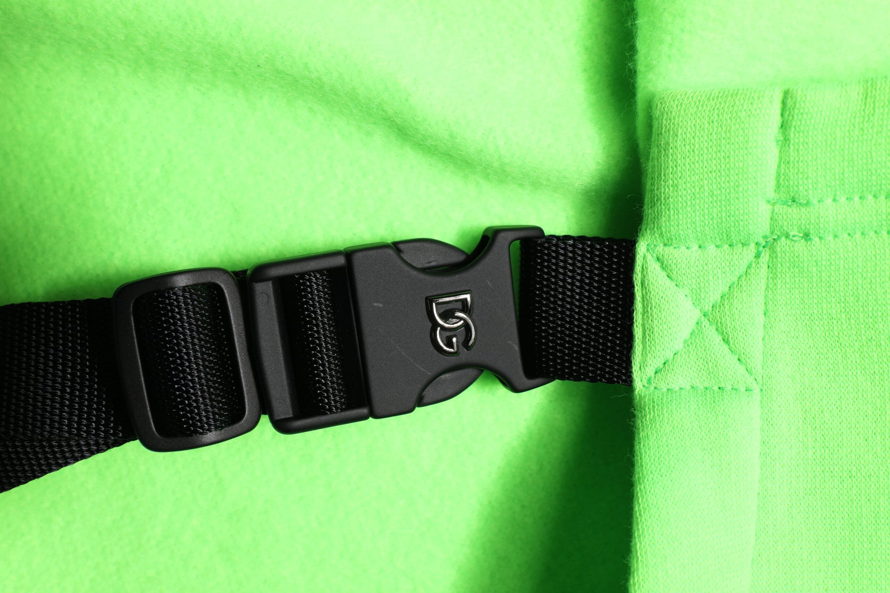 Dolce & Gabbana Green Polyester Hooded Sportswear Vest Sweater | Regal Royce