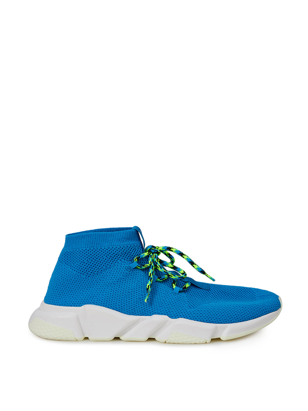 Balenciaga Blue Cotton Athletic Sneakers | Regal Royce