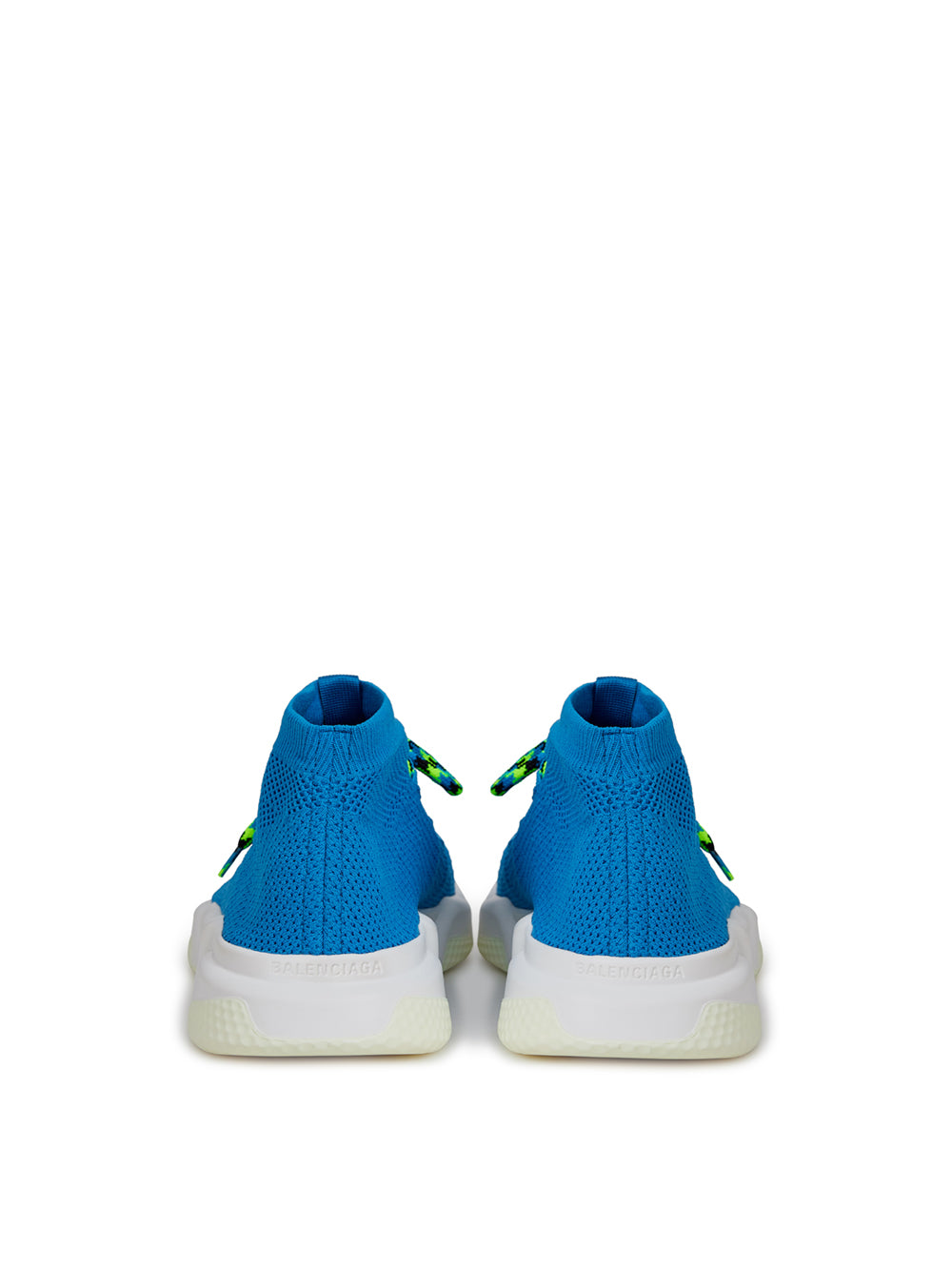 Balenciaga Blue Cotton Athletic Sneakers | Regal Royce
