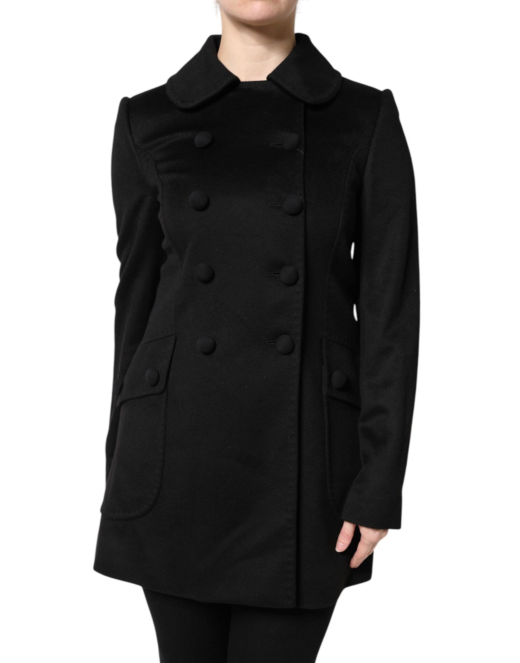 Dolce & Gabbana Black Wool Sartoria Italiano Blazer Jacket | Regal Royce