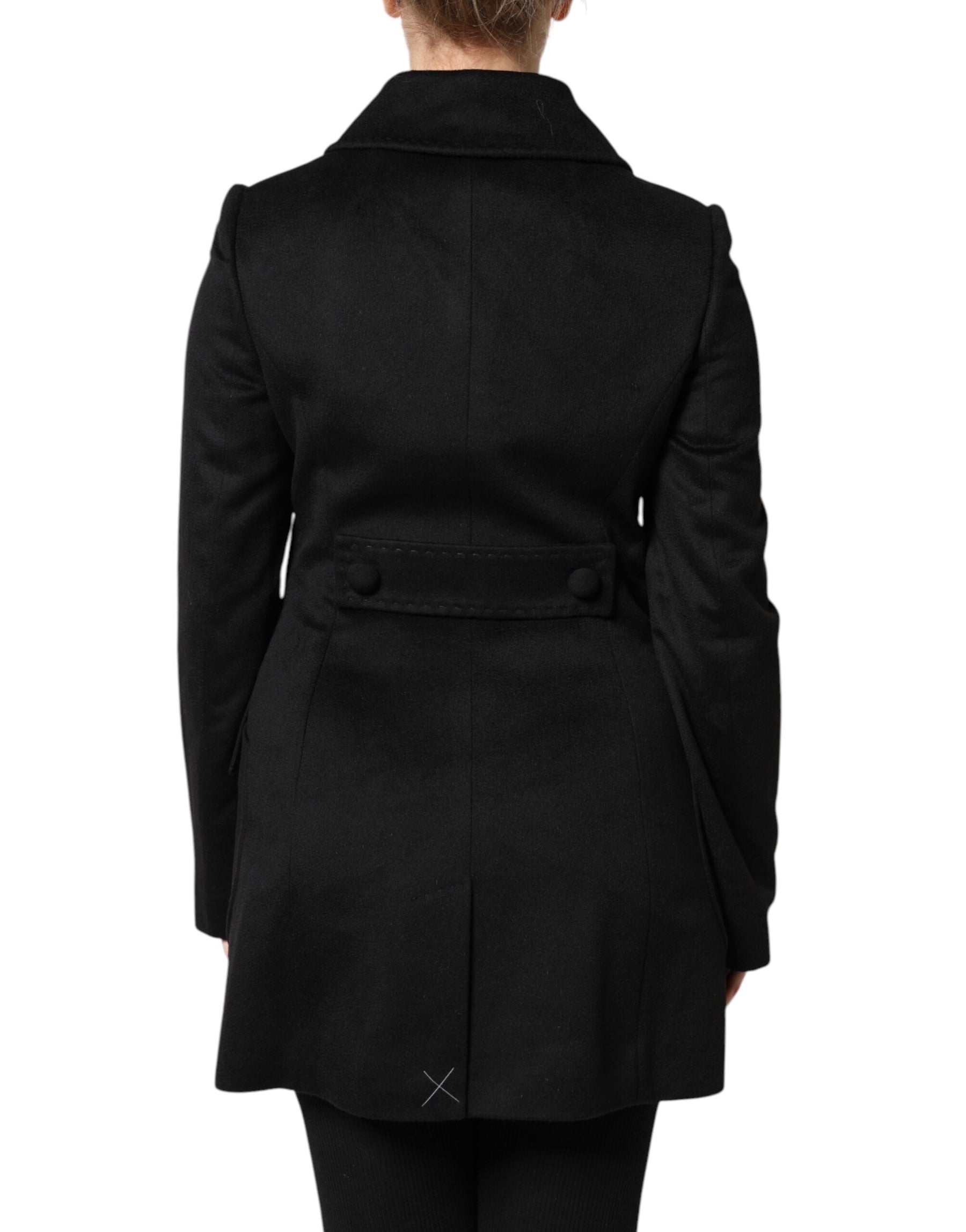 Dolce & Gabbana Black Wool Sartoria Italiano Blazer Jacket | Regal Royce