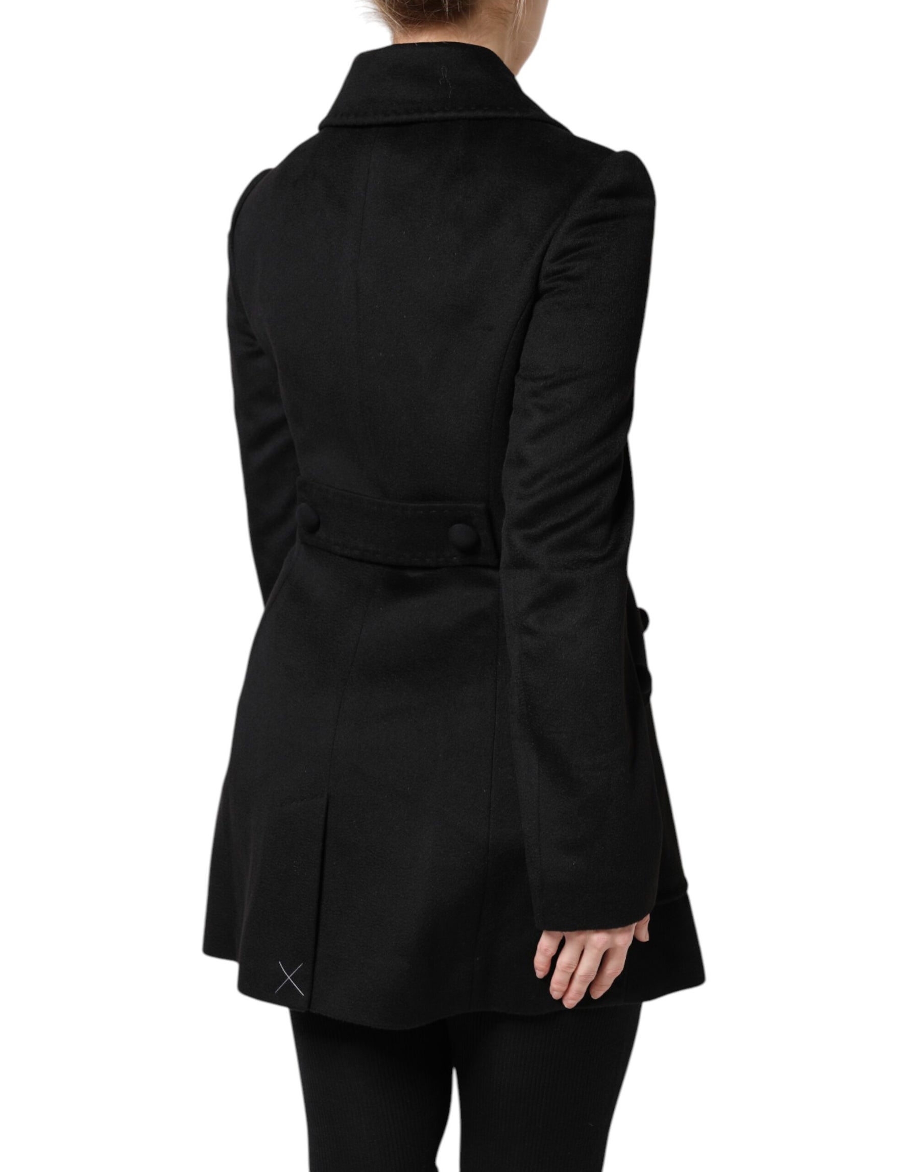 Dolce & Gabbana Black Wool Sartoria Italiano Blazer Jacket | Regal Royce