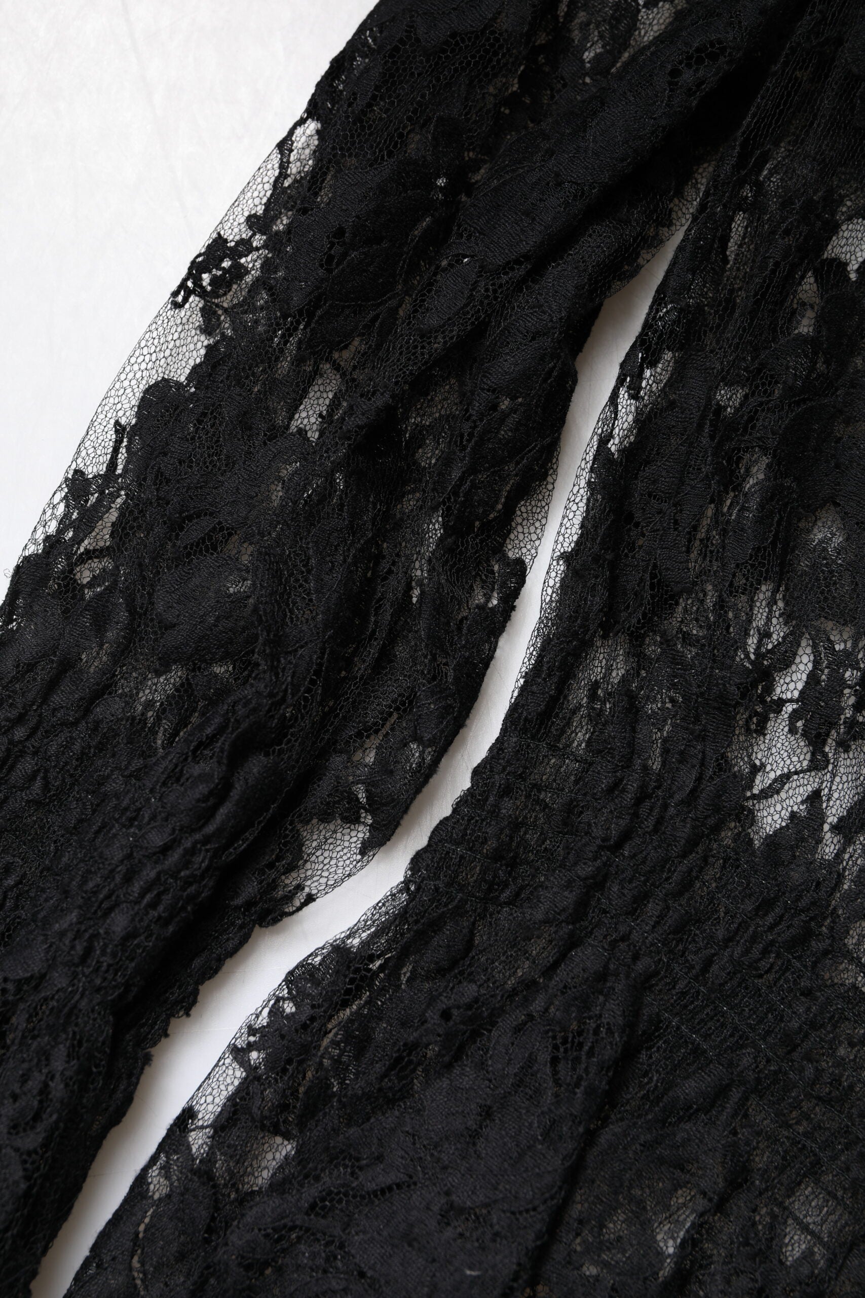 Dolce & Gabbana Black Cotton Floral Lace Women Blouse Top | Regal Royce