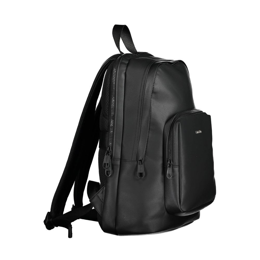 Calvin Klein Nero Polyester Men Backpack | Regal Royce