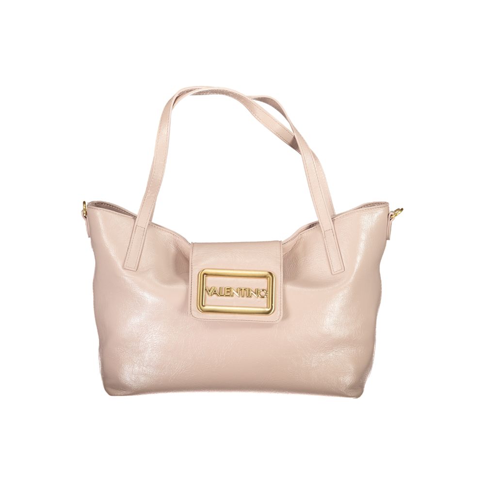 Mario Valentino Rosa Polyurethane Women Handbag | Regal Royce