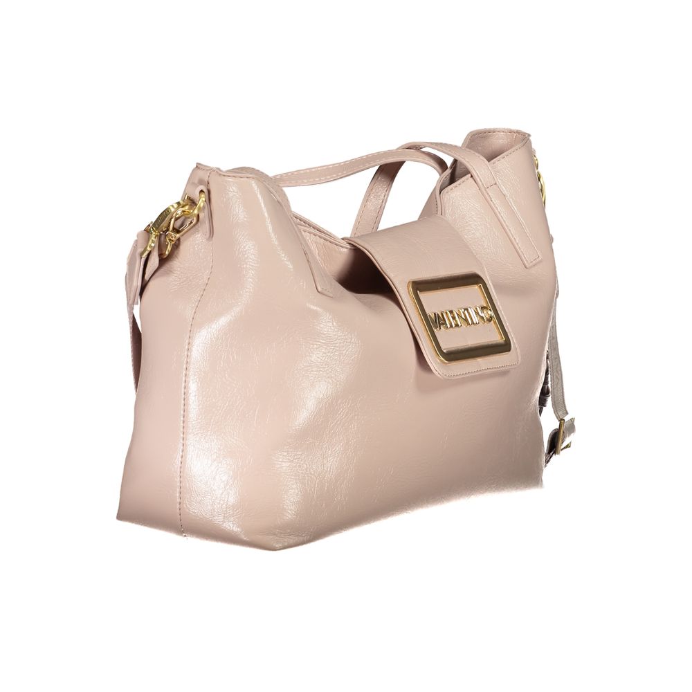 Mario Valentino Rosa Polyurethane Women Handbag | Regal Royce