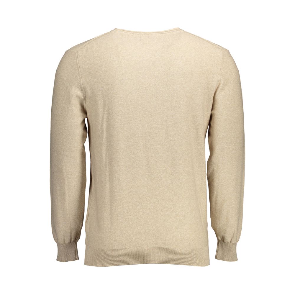 Gant Beige Cotton Men Sweater | Regal Royce