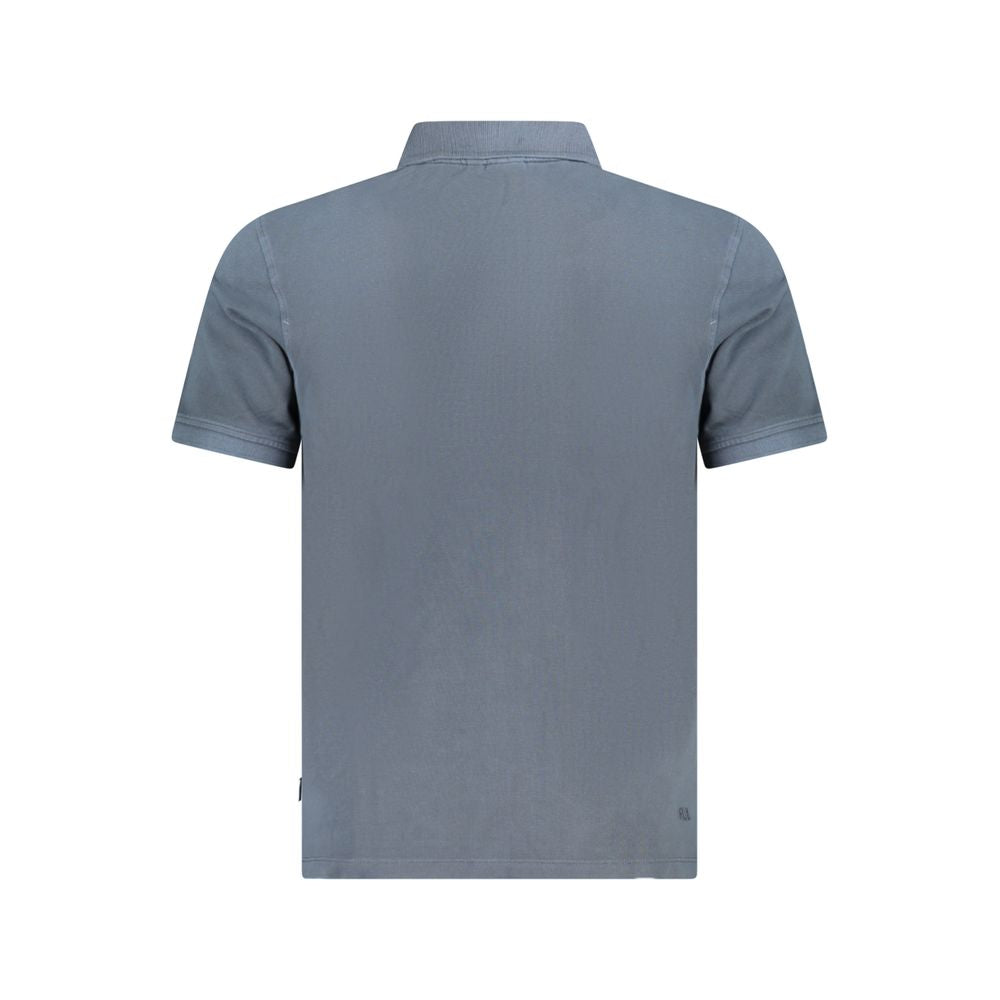 Pepe Jeans Blue Cotton Men's Polo Shirt | Regal Royce