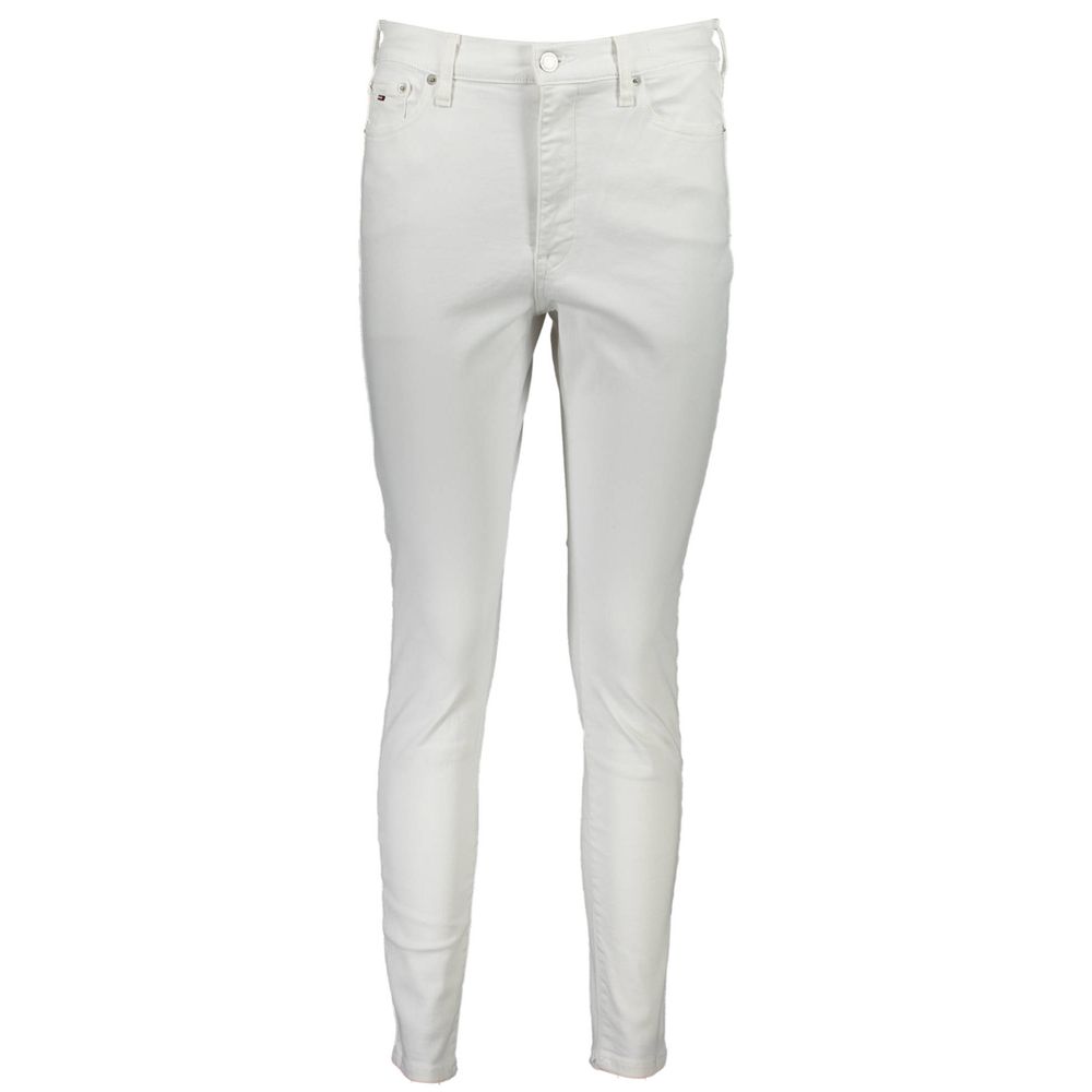 Tommy Hilfiger White Cotton Women's Jean | Regal Royce