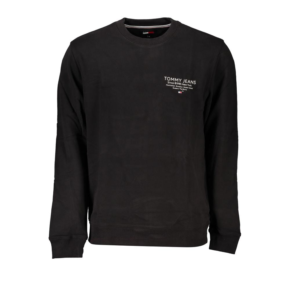 Tommy Hilfiger Black Cotton Men's Sweatshirt | Regal Royce