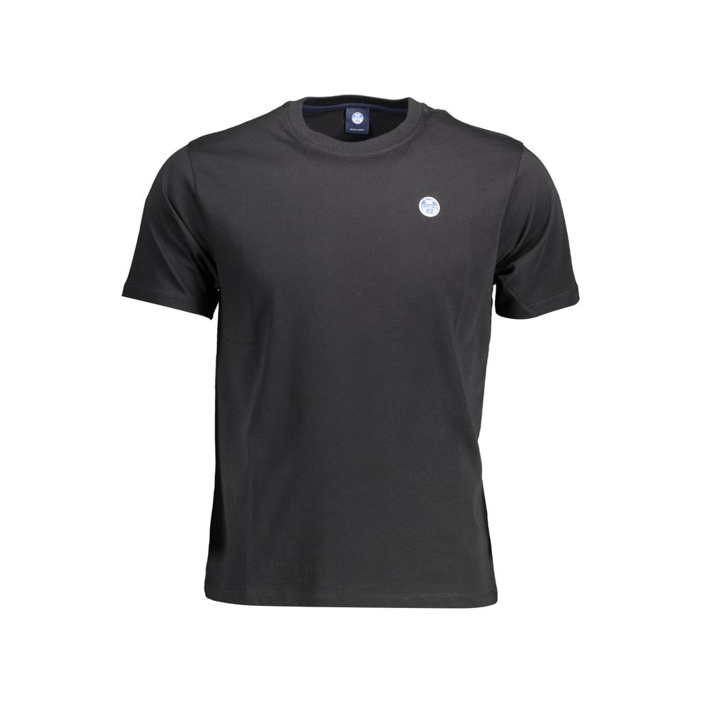 North Sails Black Cotton Men's T-Shirt | Regal Royce