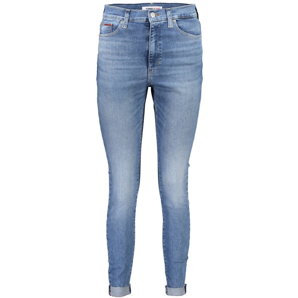 Tommy Hilfiger Azzurro Cotton Women's Skinny Jeans | Regal Royce