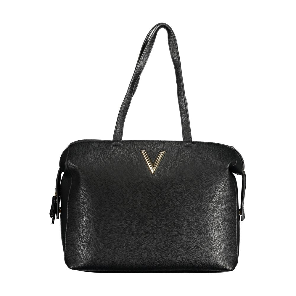 Mario Valentino Nero Poliuretano Women Handbag | Regal Royce