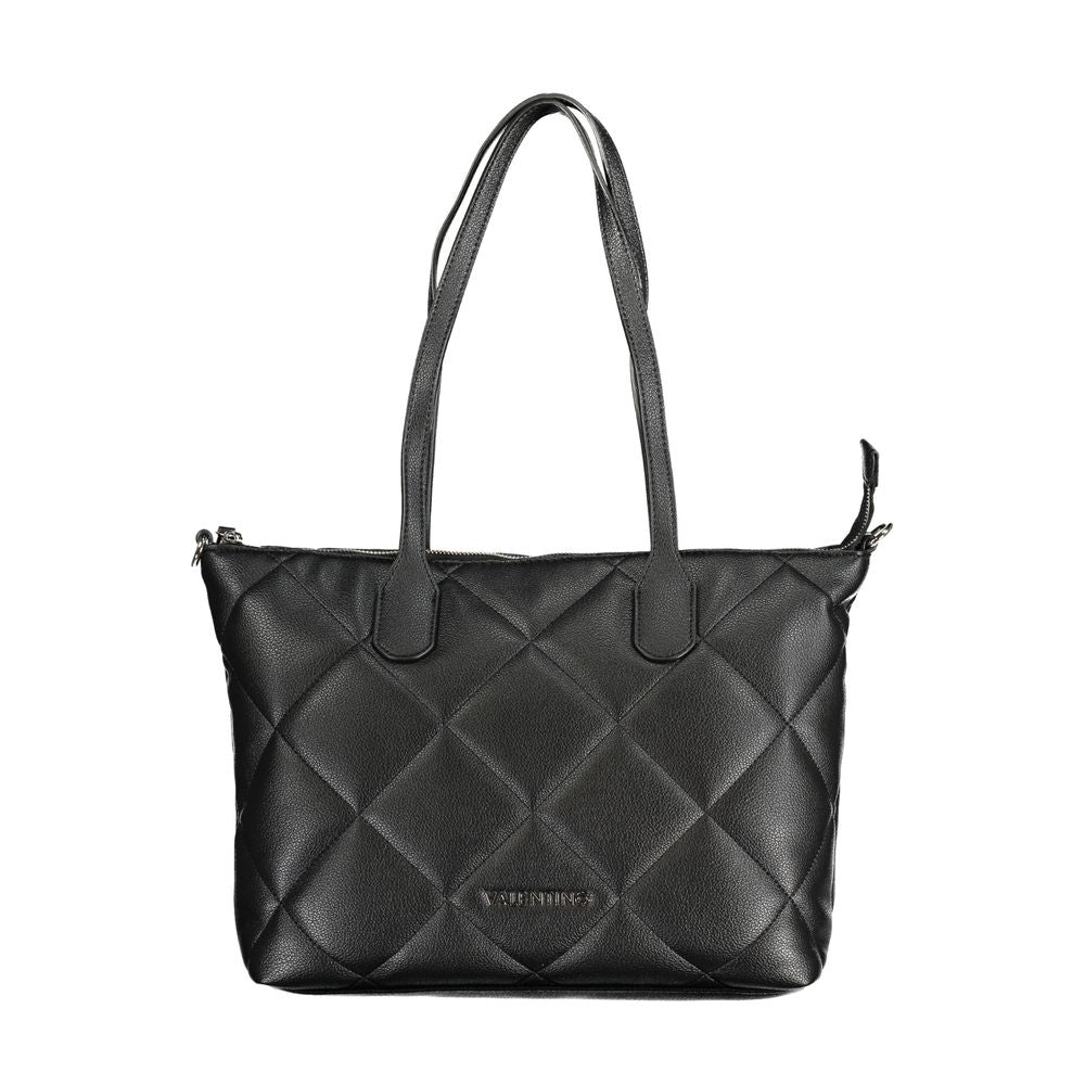 Mario Valentino Nero Polyurethane Women Handbag | Regal Royce