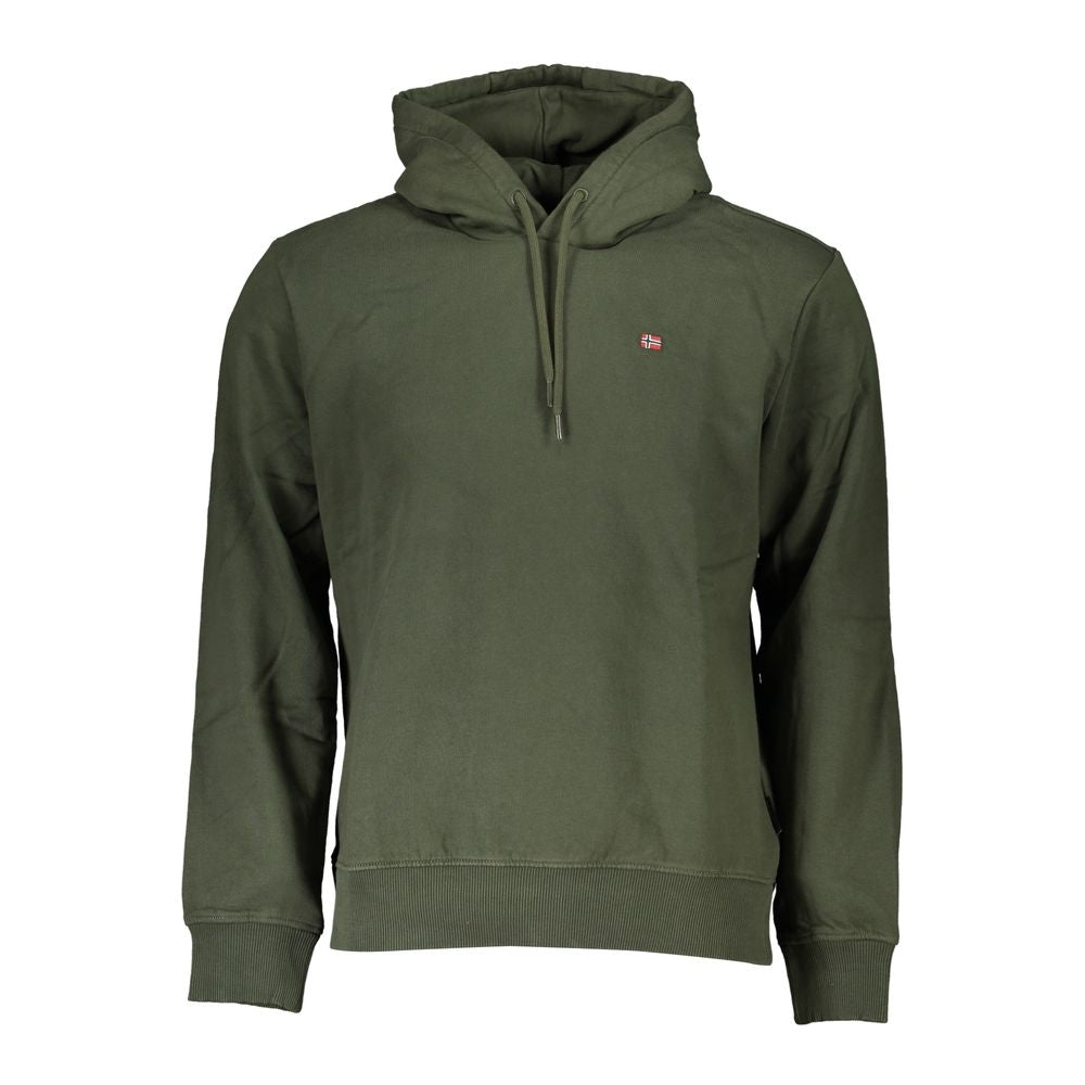 Napapijri Verde Cotton Male Sweatshirt | Regal Royce