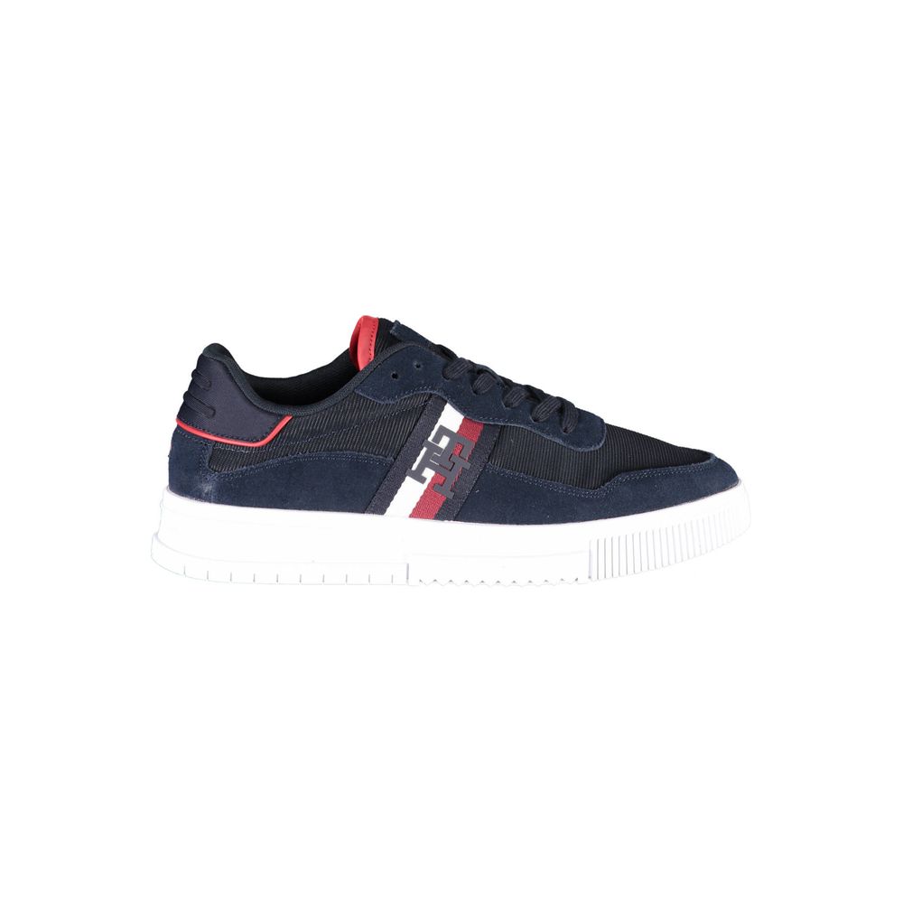Tommy Hilfiger Blue Polyester Men Sneaker | Regal Royce