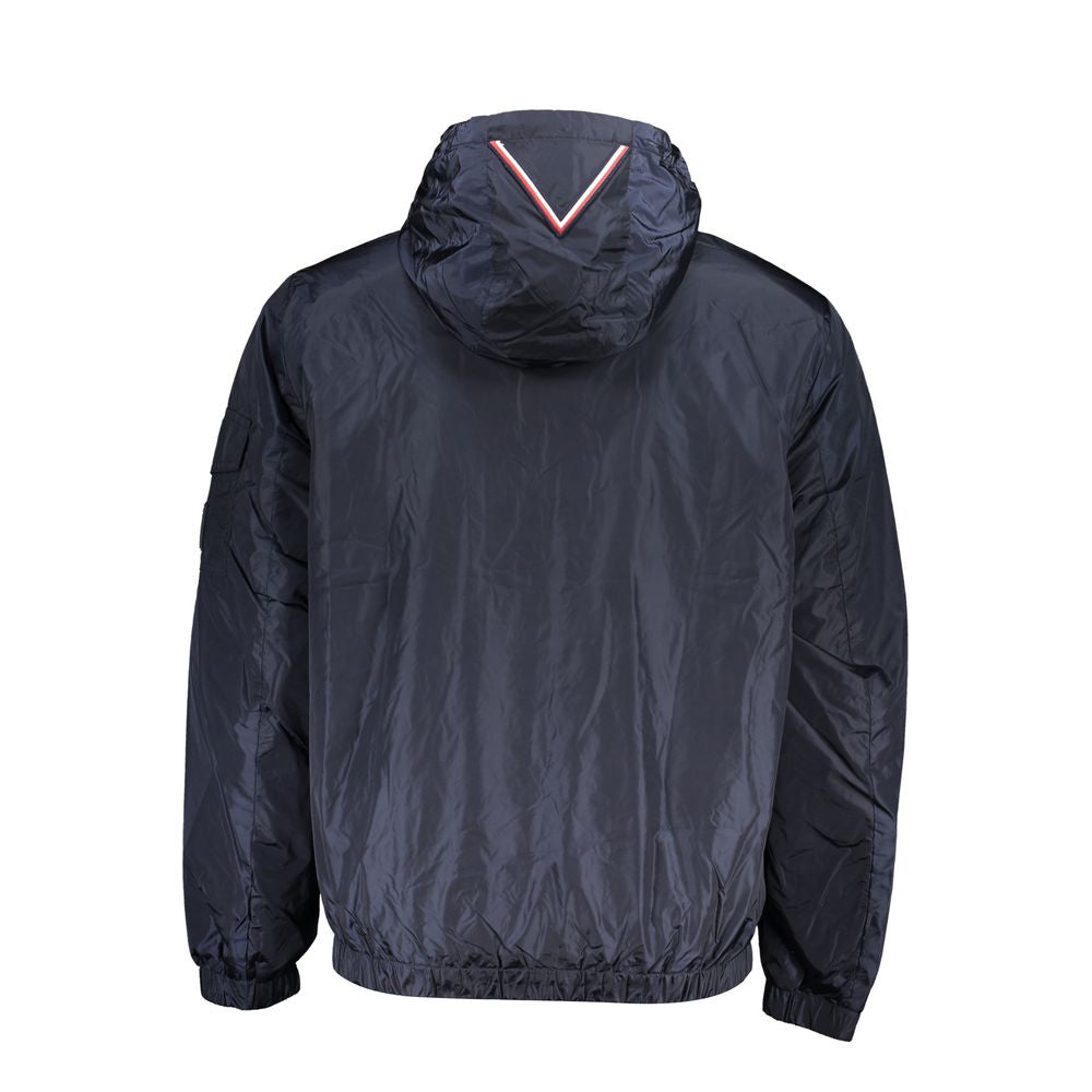 Tommy Hilfiger Blue Nylon Men's Jacket | Regal Royce