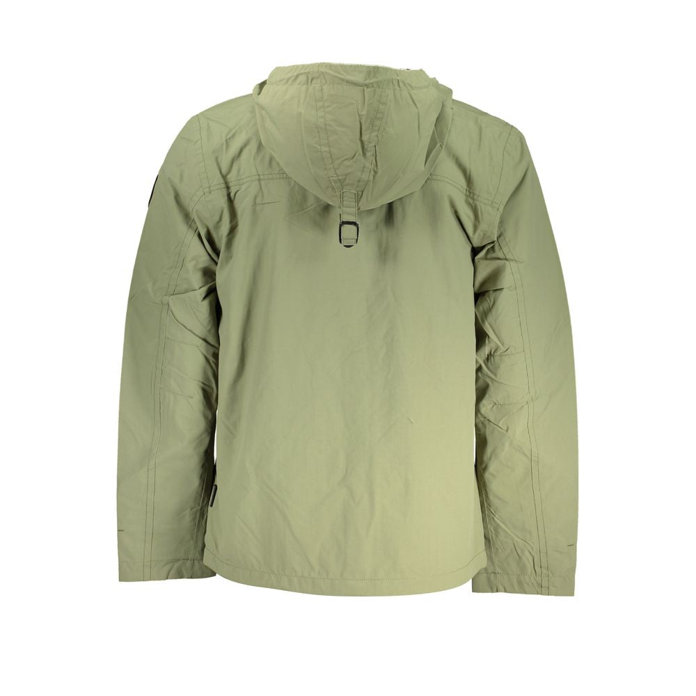 Napapijri Verde Poliammide Uomo Jacket | Regal Royce