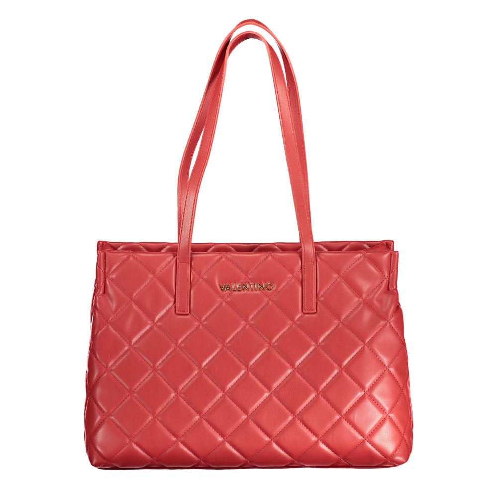 Mario Valentino Rosso Polyurethane Women Handbag | Regal Royce