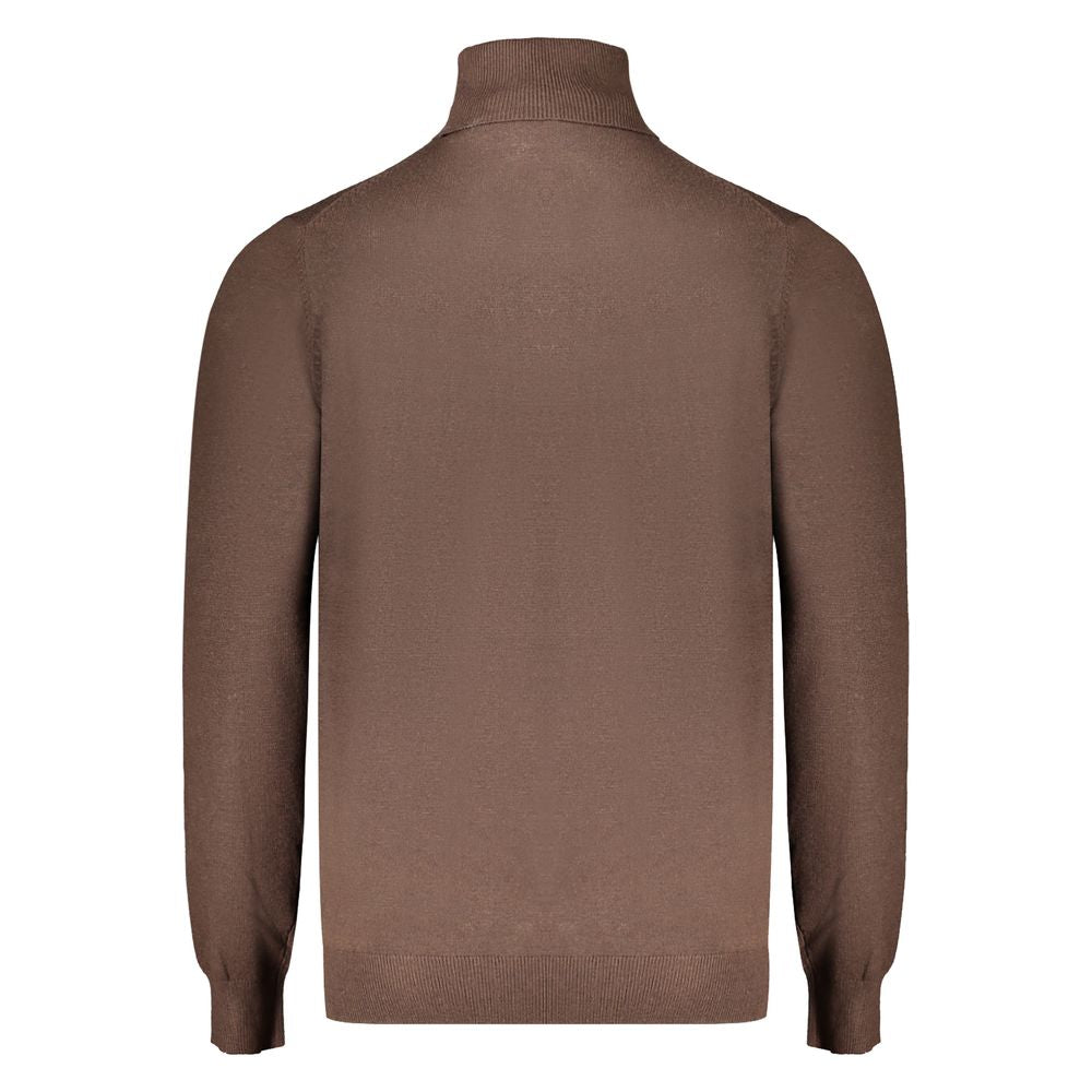 Norway 1963 Marrone Polyamide Men Sweater | Regal Royce