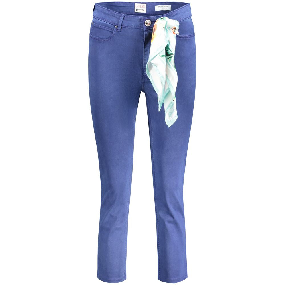 Guess Jeans Blue Cotton Women's Skinny Jean | Regal Royce