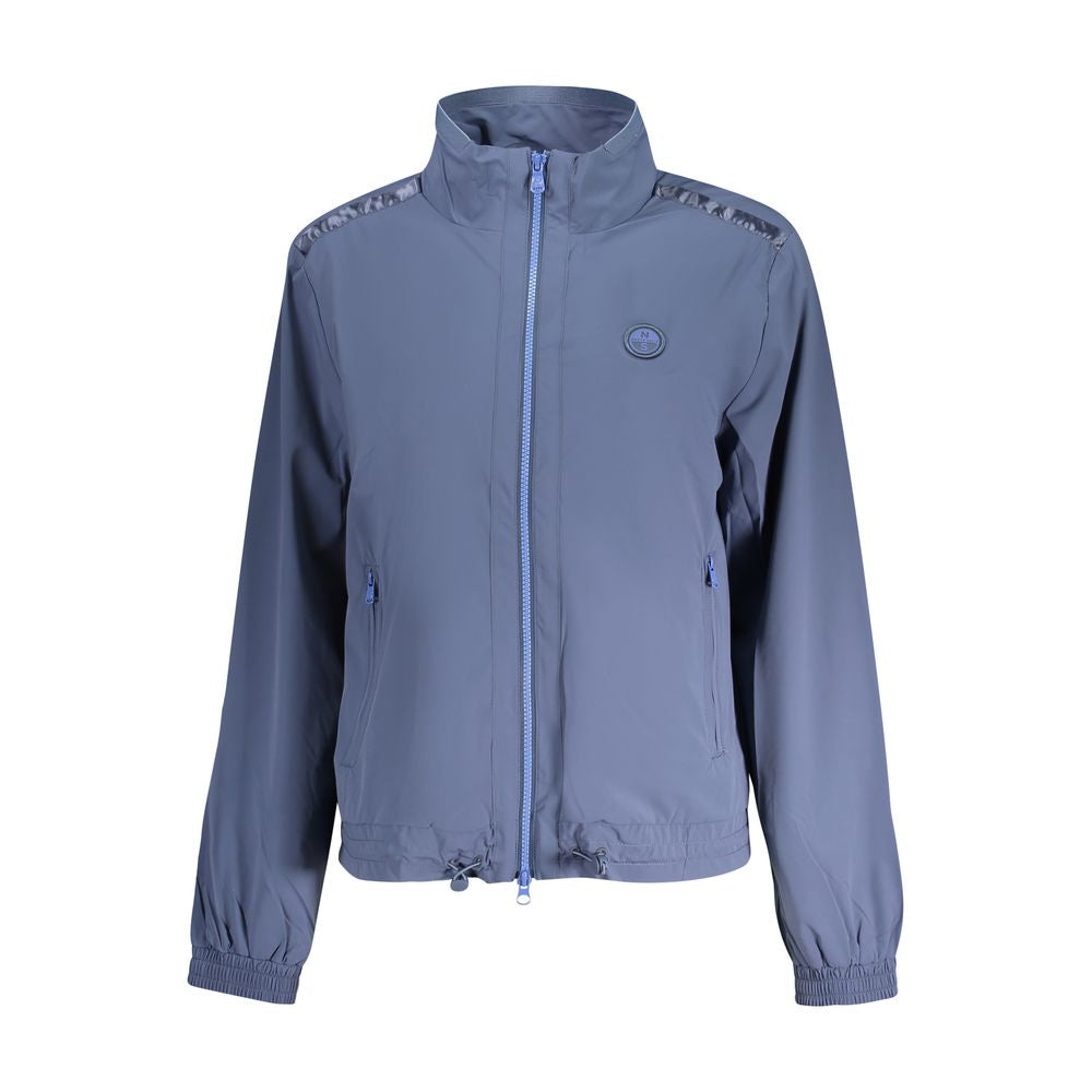 North Sails Blu Nylon Women Jacket | Regal Royce