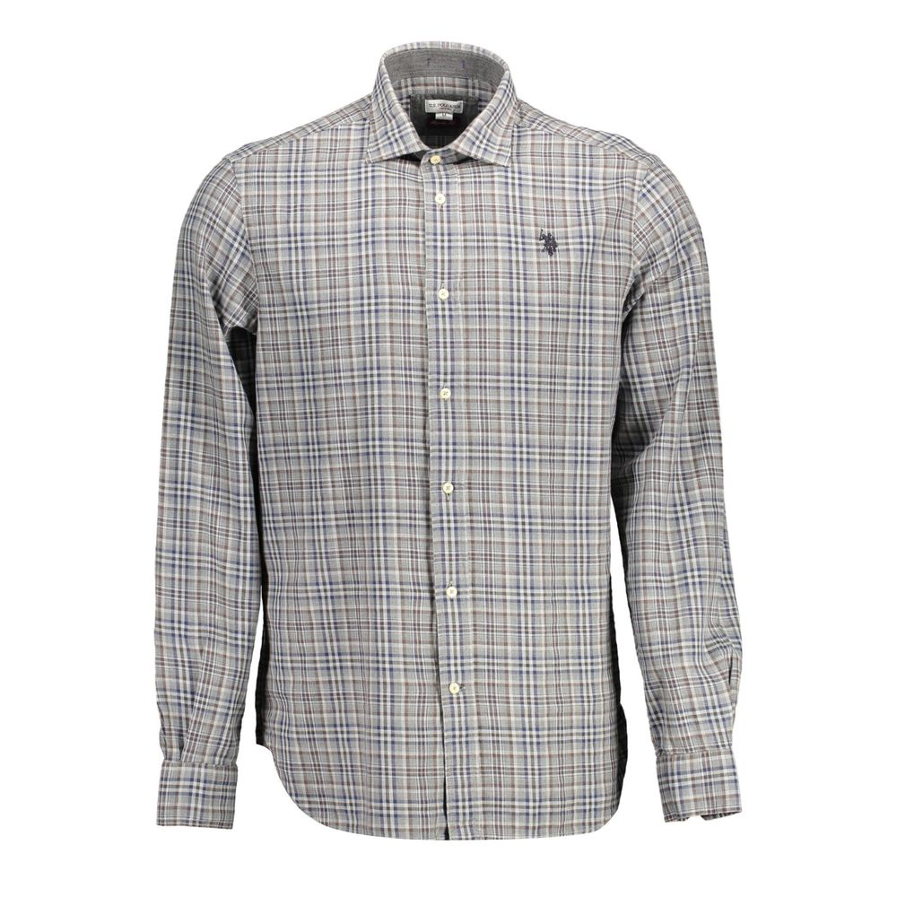 U.S. POLO ASSN. Brown Cotton Men Shirt | Regal Royce