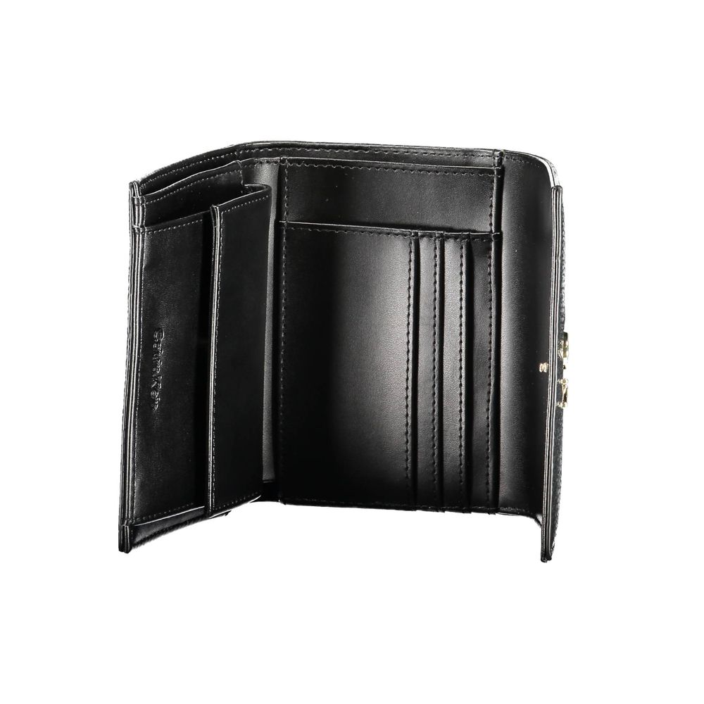Calvin Klein Black Polyurethane Women Wallet | Regal Royce