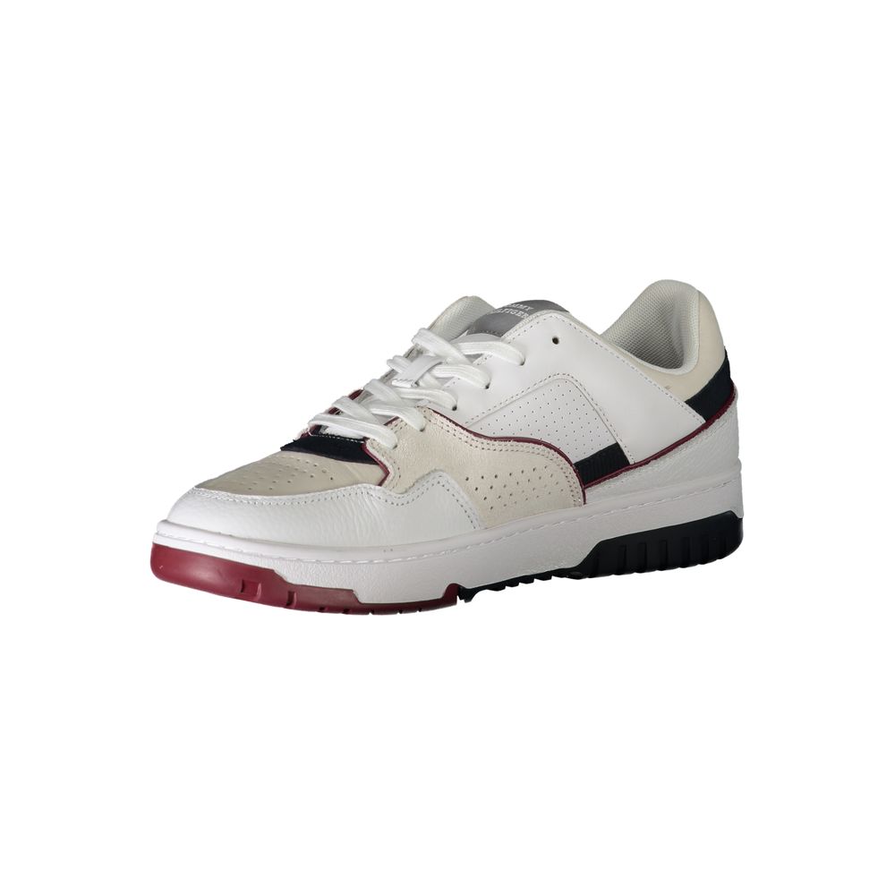 Tommy Hilfiger Bianco Polyurethane Men Sneaker | Regal Royce