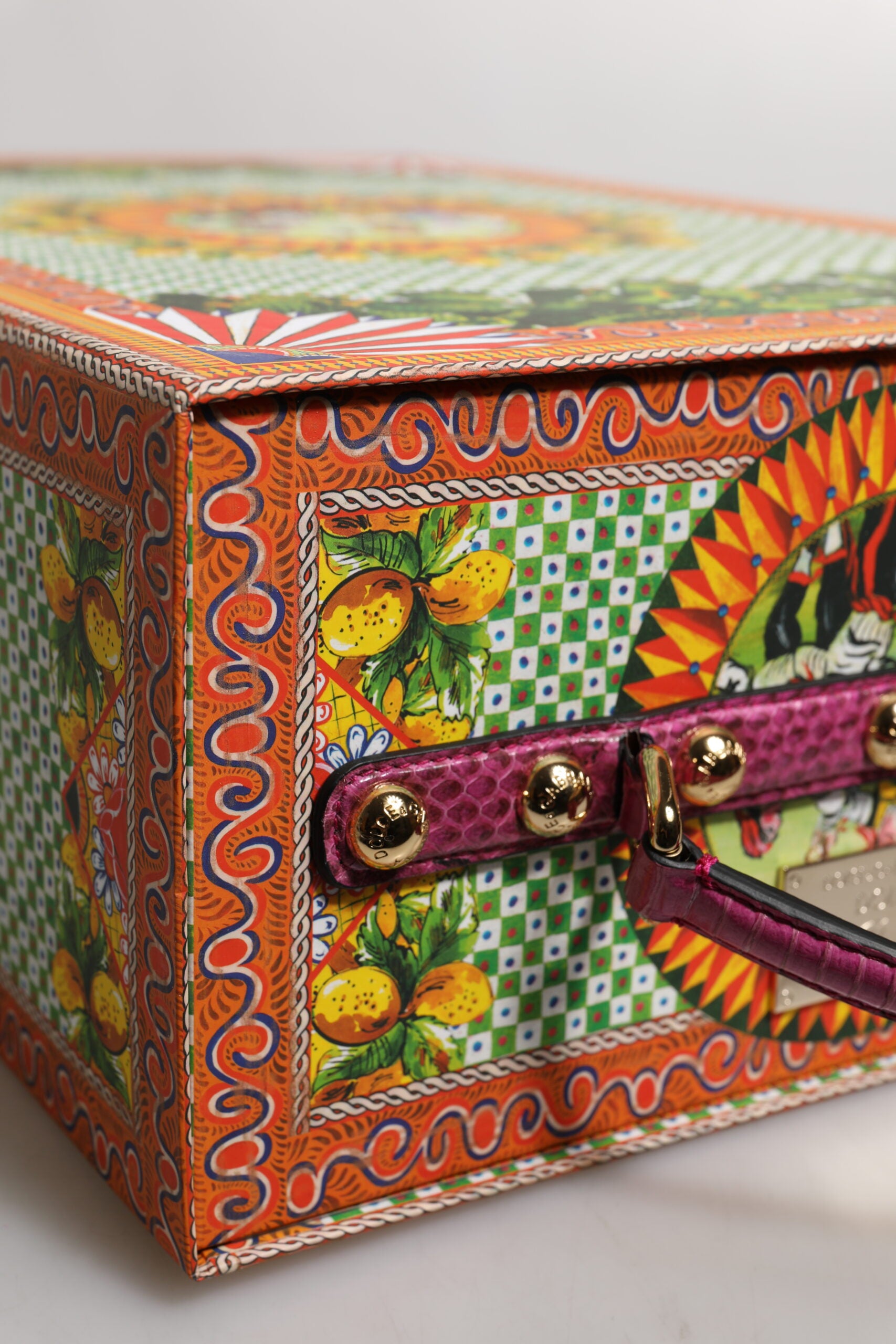 Dolce & Gabbana Black Dress Ceramic Porcelain Fashion Leather Sicily Dolls