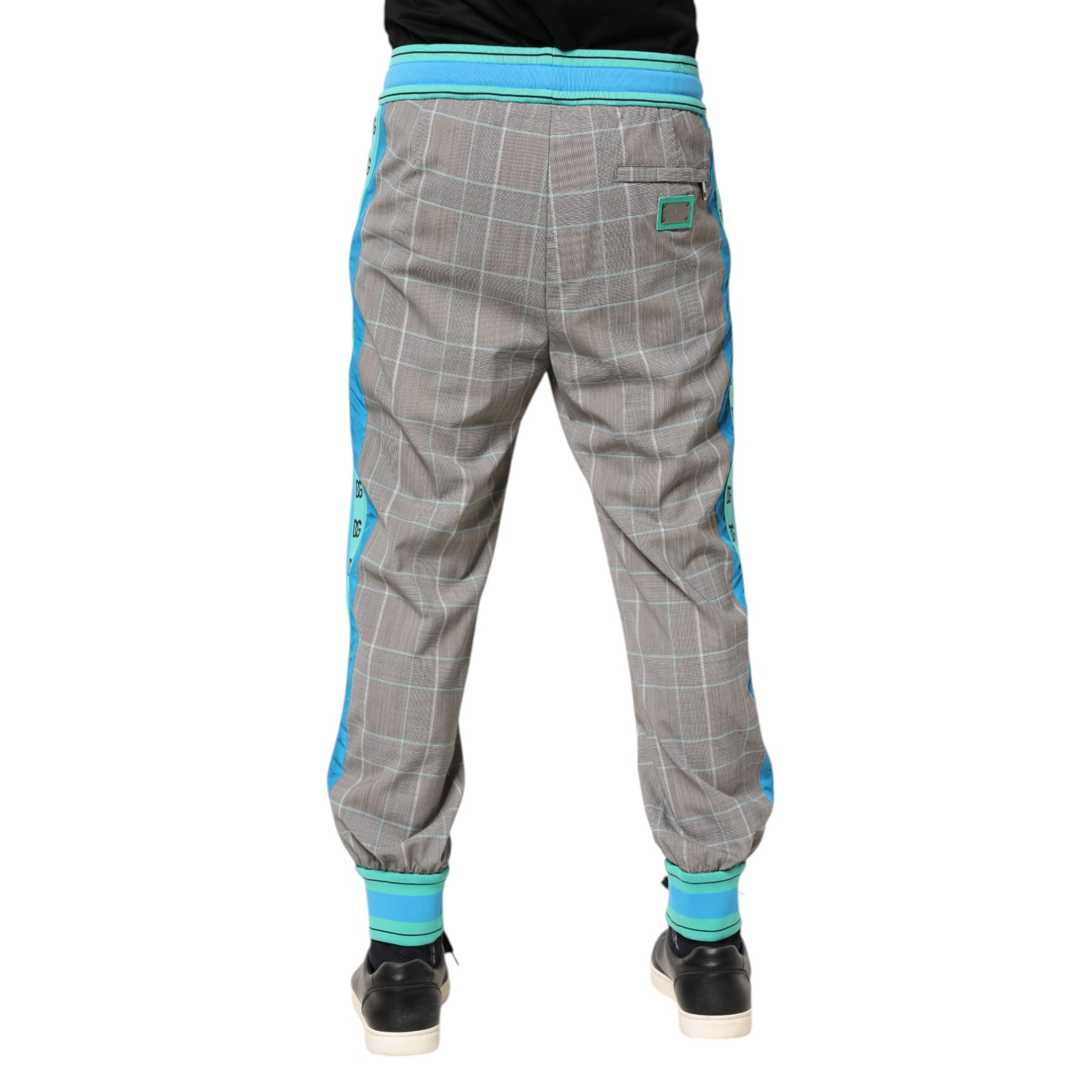 Dolce & Gabbana Multicolor Cotton Men Jogger Sweatpants Pants | Regal Royce
