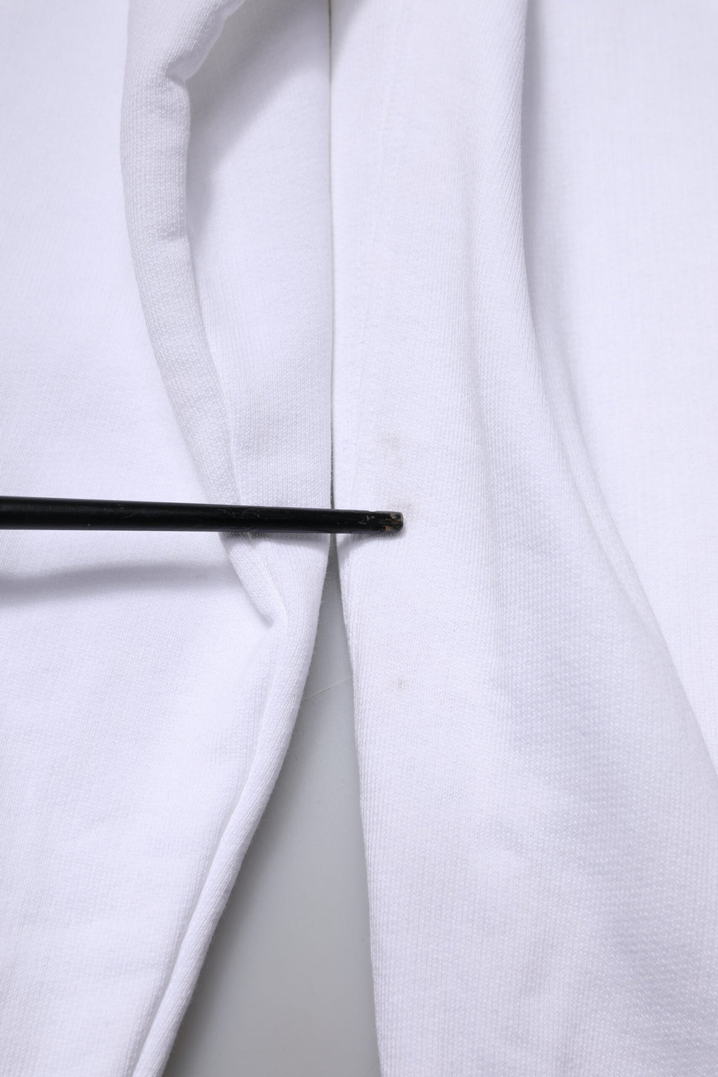 Dolce & Gabbana White Logo Cotton Crew Neck Pullover Sweater