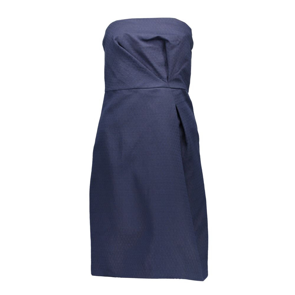 Gant Blue Cotton Women Dress | Regal Royce