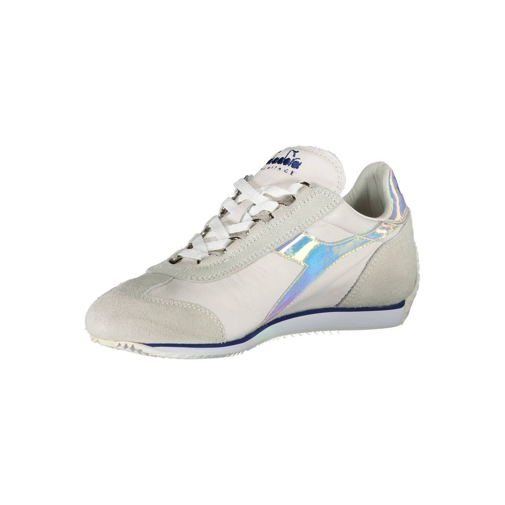 Diadora Bianco Leather Women Sneaker | Regal Royce