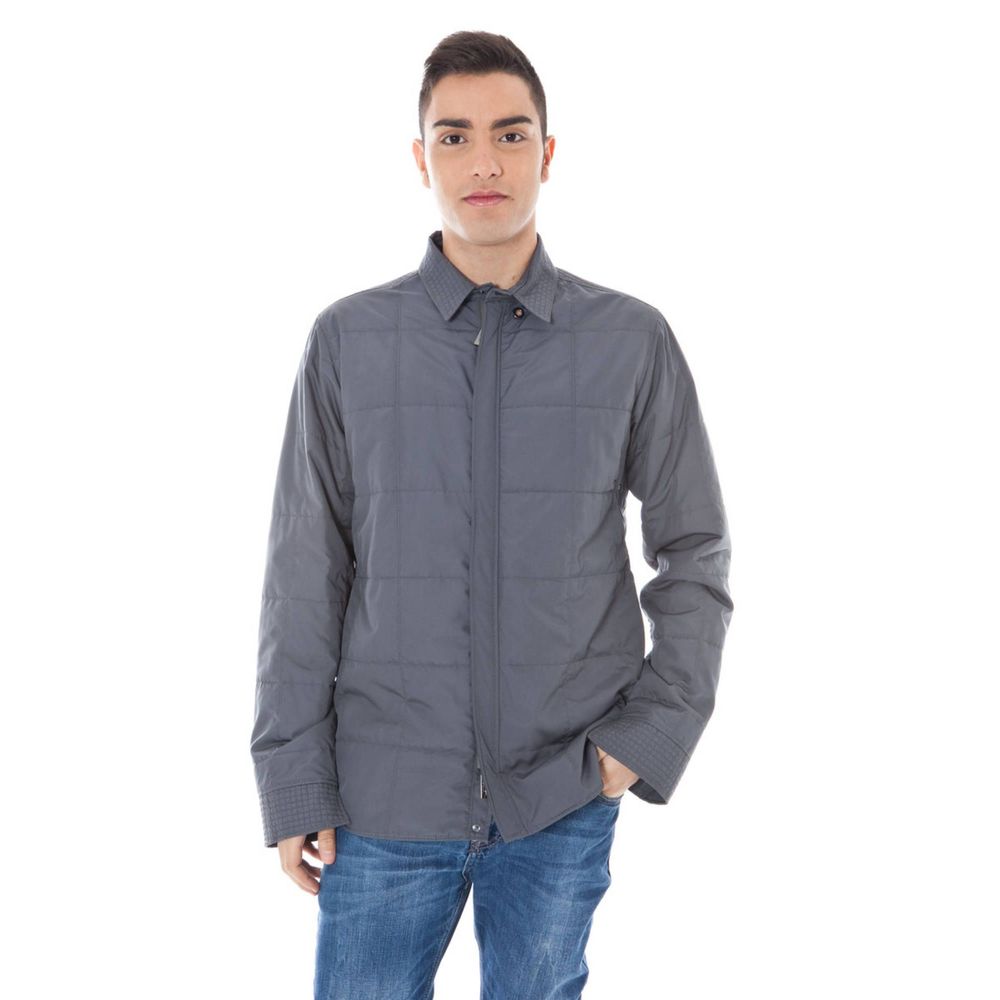 Calvin Klein Grigio Polyester Men's Jacket | Regal Royce