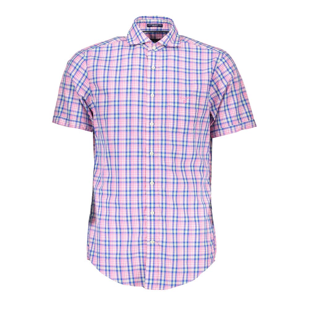 Gant Pink Cotton Men Shirt | Regal Royce