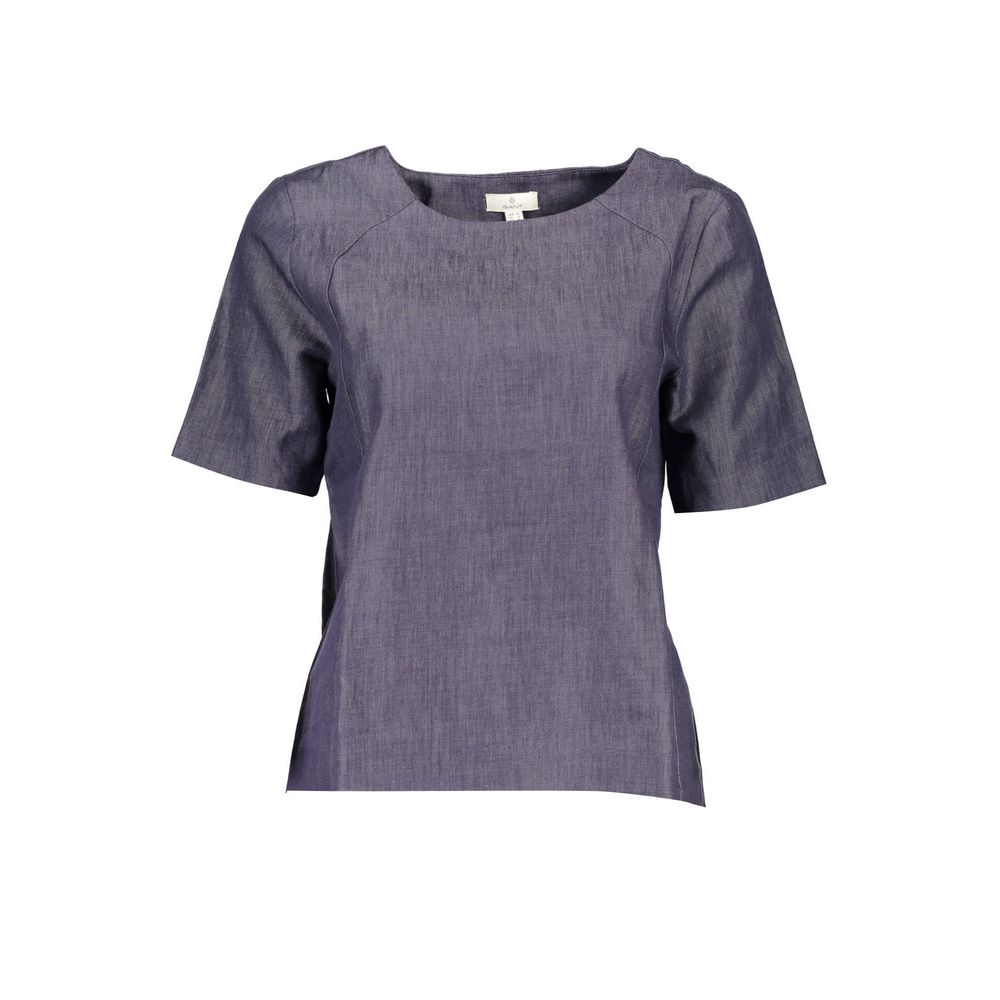 Gant Blue Cotton Women's T-Shirt | Regal Royce
