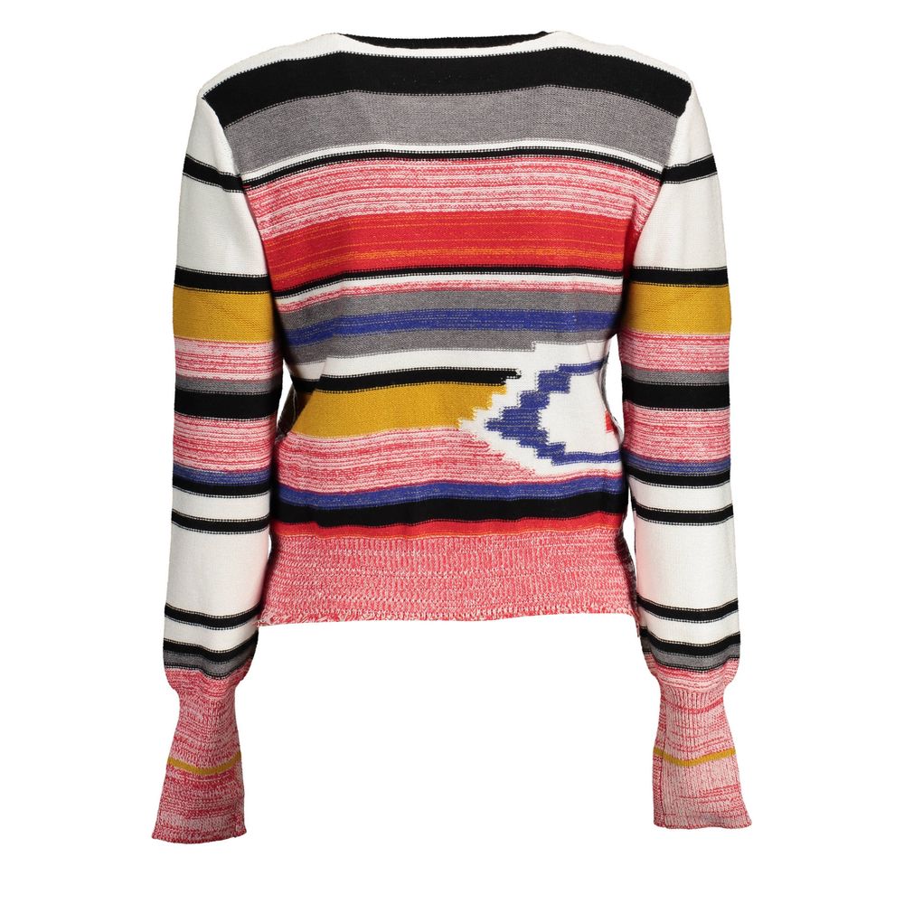 Desigual Rosso Viscosa Women Sweater | Regal Royce