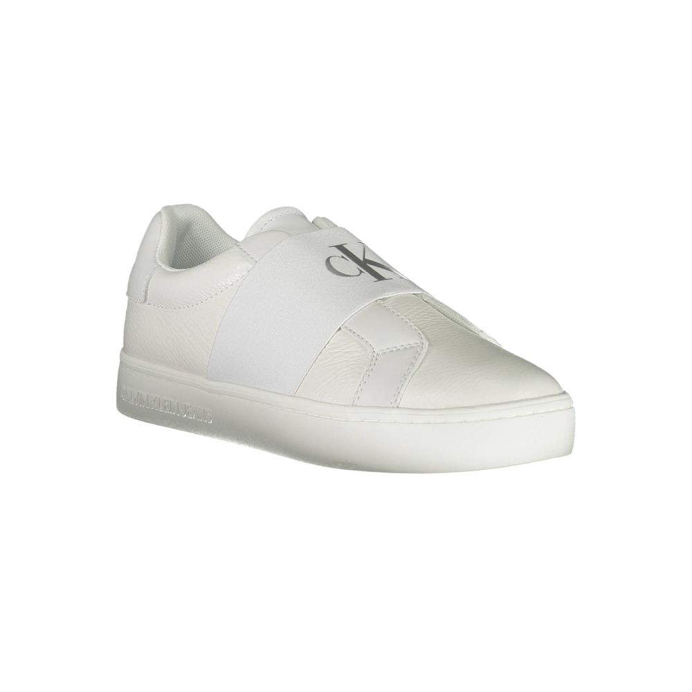Calvin Klein Bianco Leather Women Sneaker | Regal Royce