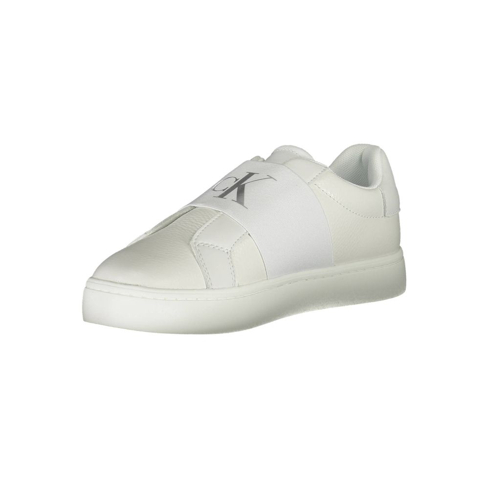 Calvin Klein Bianco Leather Women Sneaker | Regal Royce