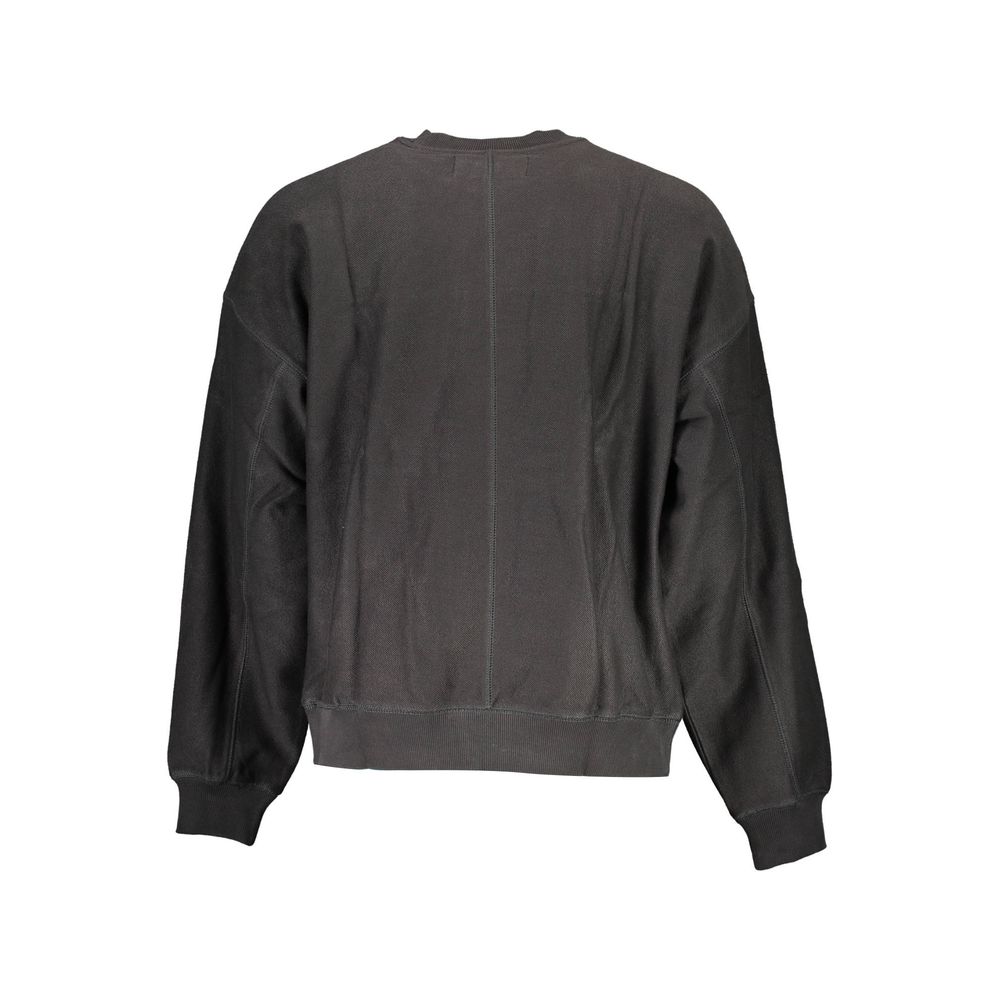 Calvin Klein Black Cotton Sweatshirt