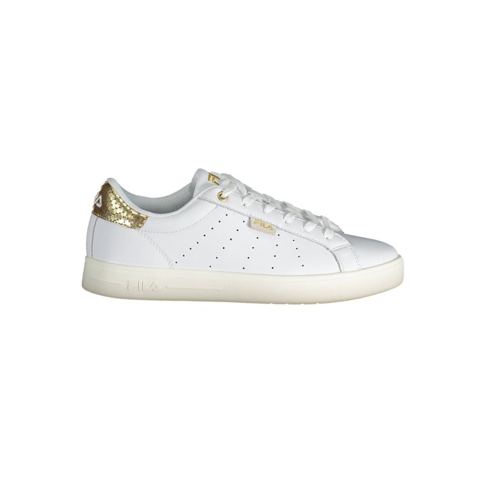 Fila White Leather Women Sneaker | Regal Royce