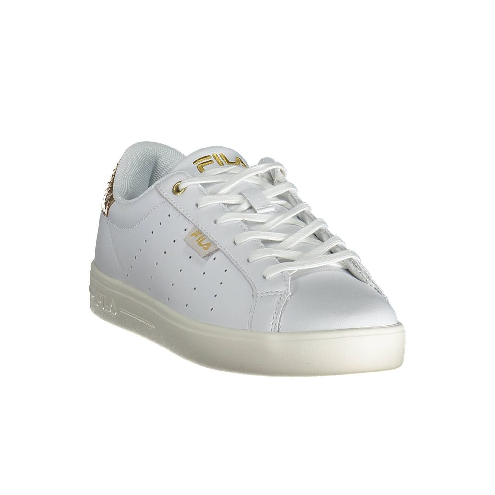 Fila White Leather Women Sneaker | Regal Royce