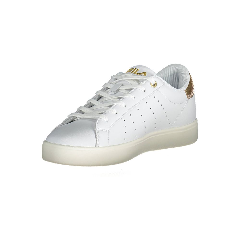 Fila White Leather Women Sneaker | Regal Royce