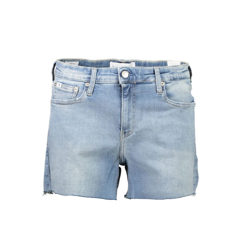 Calvin Klein Azzurro Cotton Women's Shorts | Regal Royce