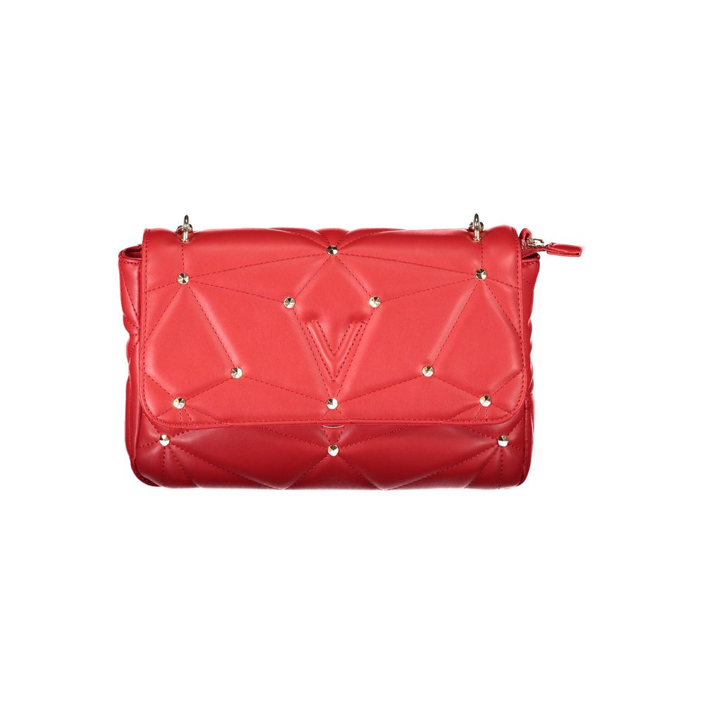 Mario Valentino Rosso Polyurethane Women Shoulder Bag | Regal Royce