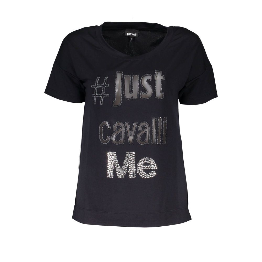 Just Cavalli Black Modal Women's T-Shirt | Regal Royce
